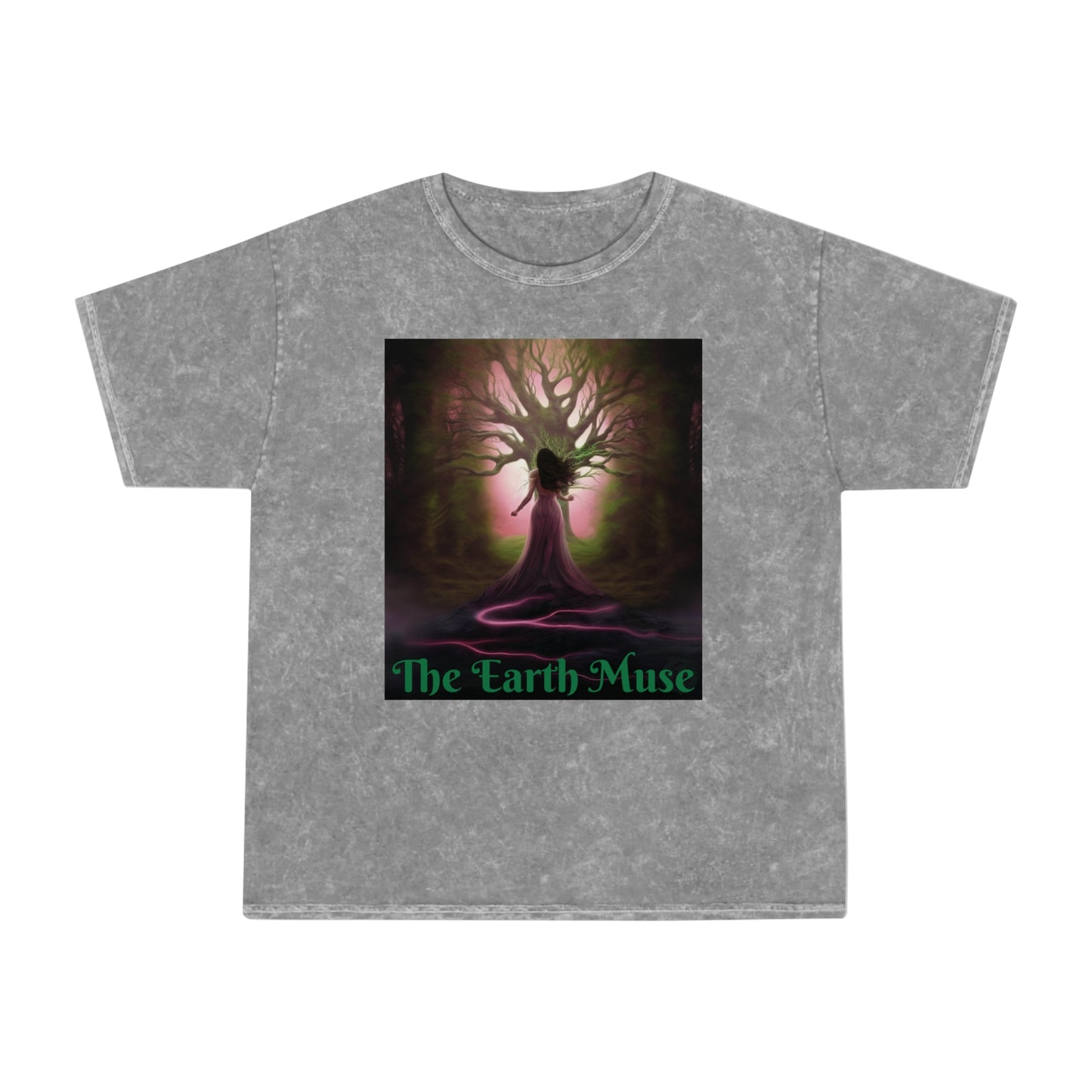 The Earth Muse Unisex Mineral Wash T-Shirt