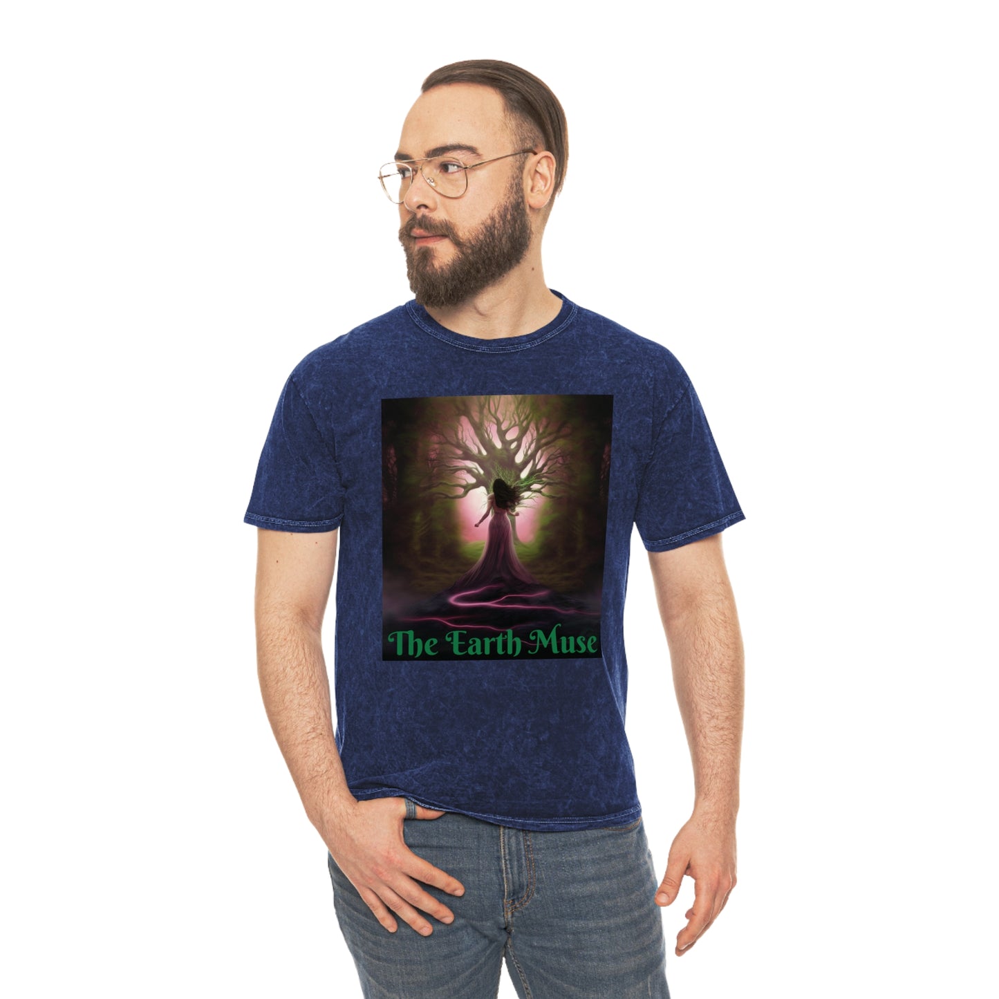 The Earth Muse Unisex Mineral Wash T-Shirt