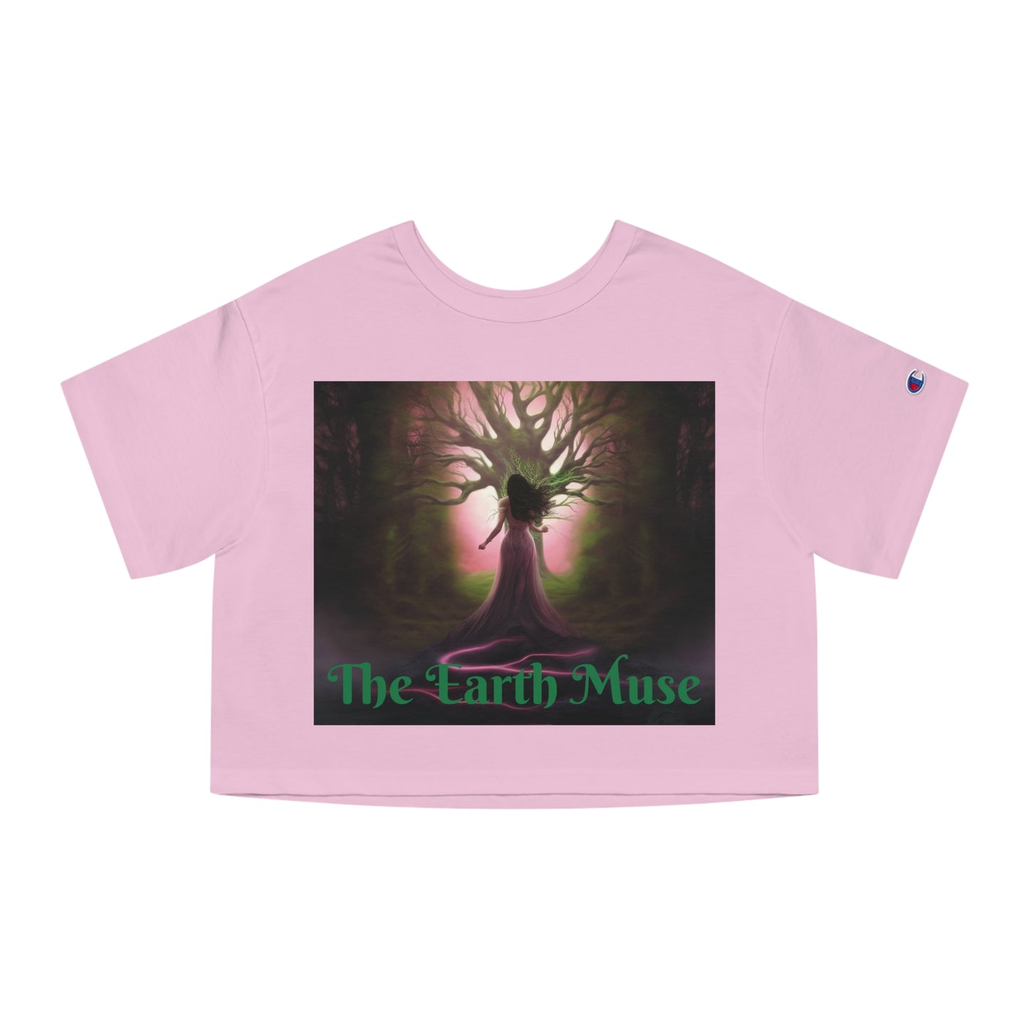 The Earth Muse Champion Women's Heritage Cropped T-Shirt