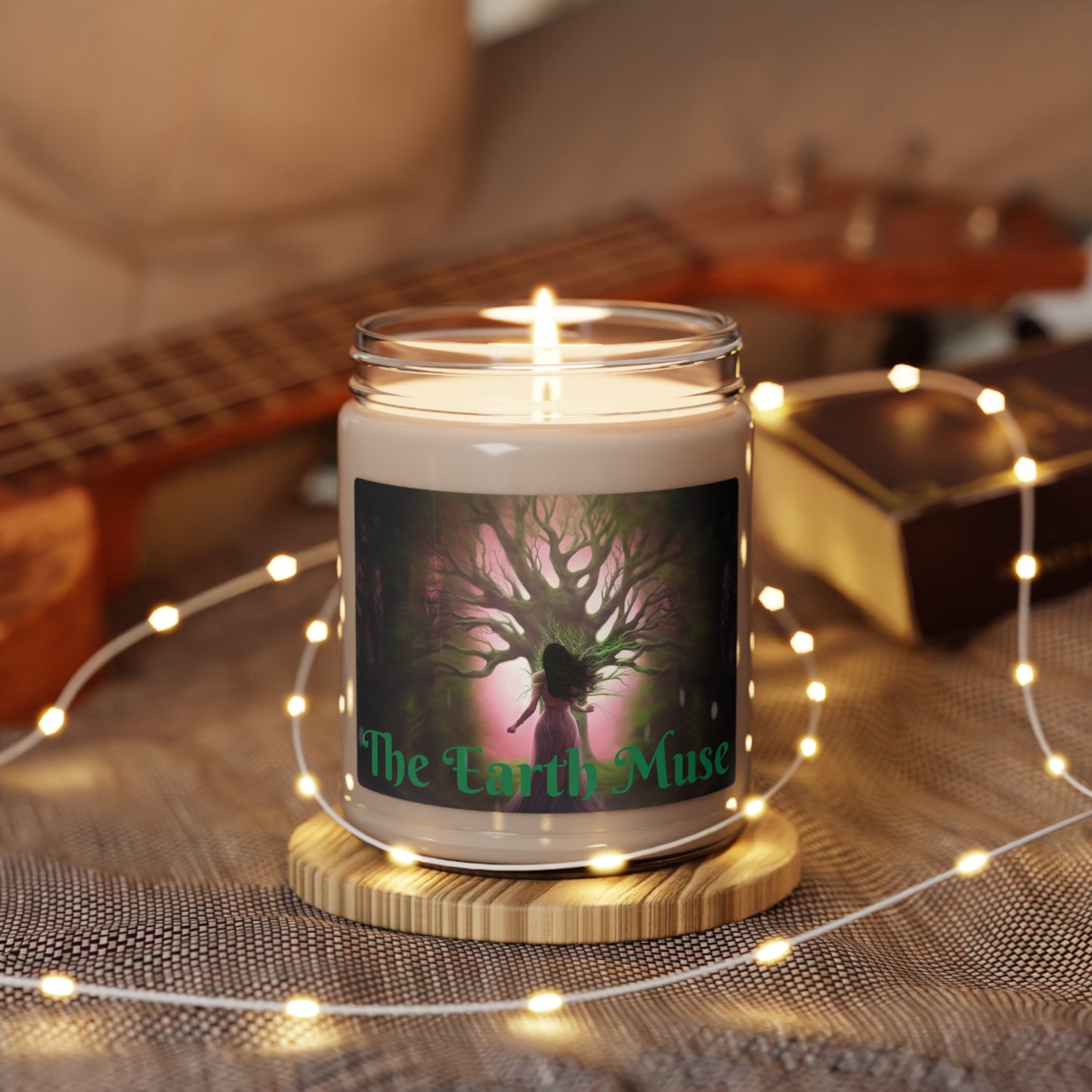 The Earth Muse Scented Soy Candle, 9oz