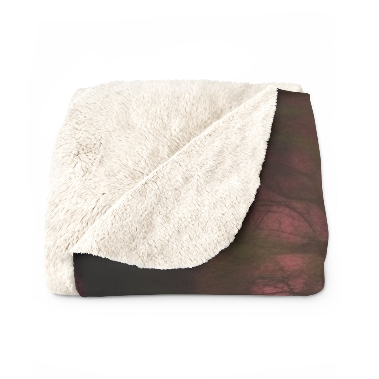The Earth Muse Sherpa Fleece Blanket