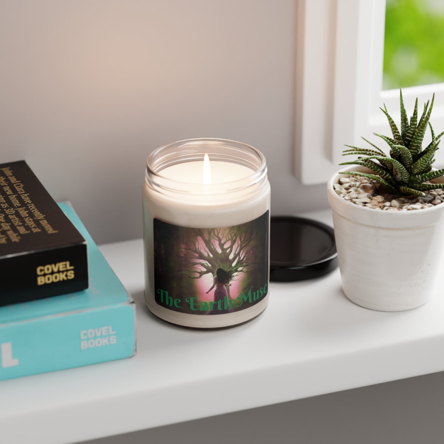 The Earth Muse Scented Soy Candle, 9oz